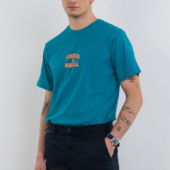 Franklin Marshall Ανδρική κοντομάνικη μπλούζα 20/1 Jersey